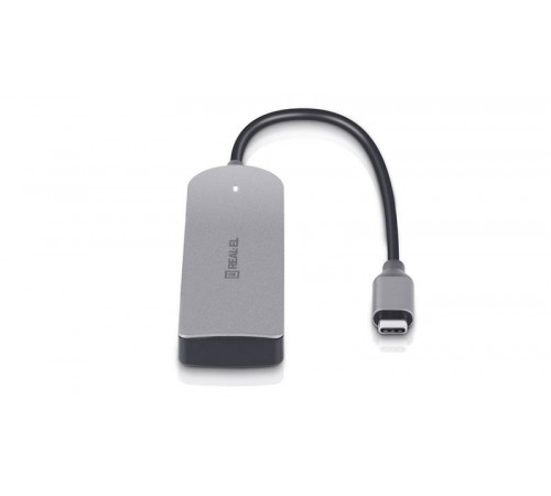 USB-хаб REAL-EL CQ-415 USB Type-C 4-в-1 USB-хаб REAL-EL CQ-415 USB Type-C 4-в-1