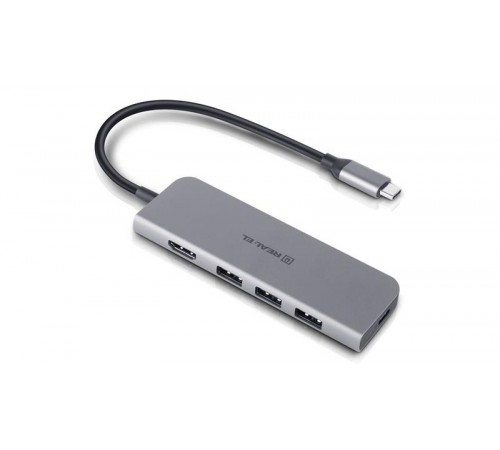 USB-хаб REAL-EL CQ-700 4 ports