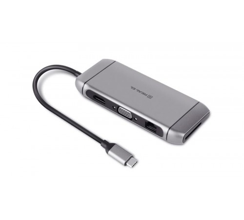 USB-хаб REAL-EL CQ-900 3 ports