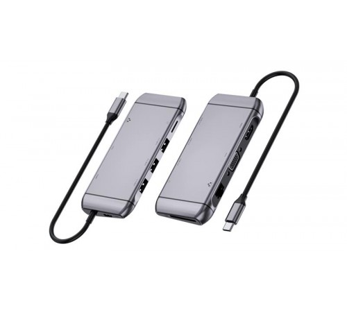 USB-хаб REAL-EL CQ-900 3 ports