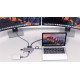 USB-хаб REAL-EL CQ-900 3 ports