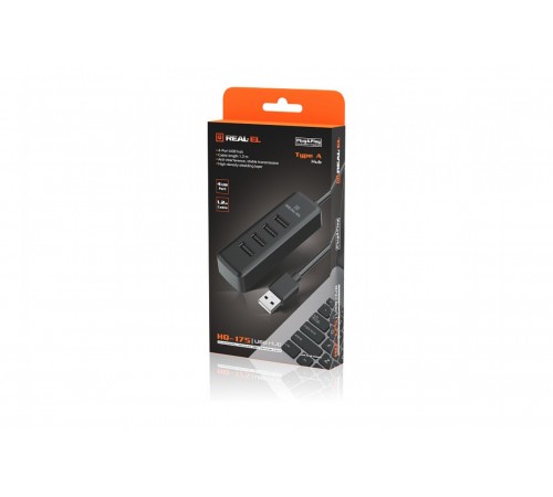 USB-хаб REAL-EL HQ-175 4 ports