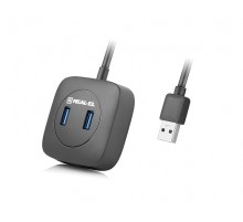 USB-хаб REAL-EL HQ-187 4 ports