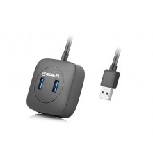 USB-хаб REAL-EL HQ-187 4 ports