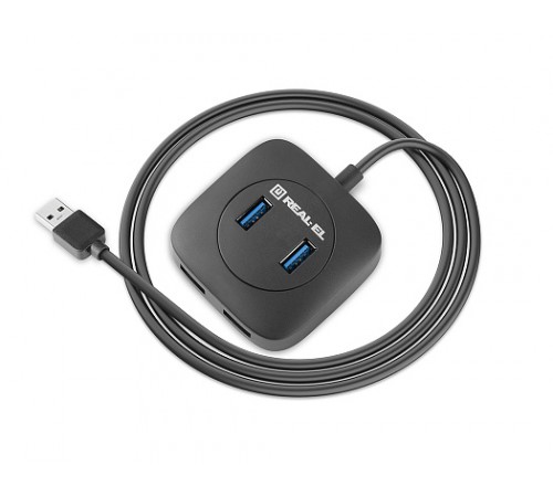 USB-хаб REAL-EL HQ-187 4 ports