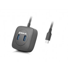 USB-хаб REAL-EL CQ-407 4 ports