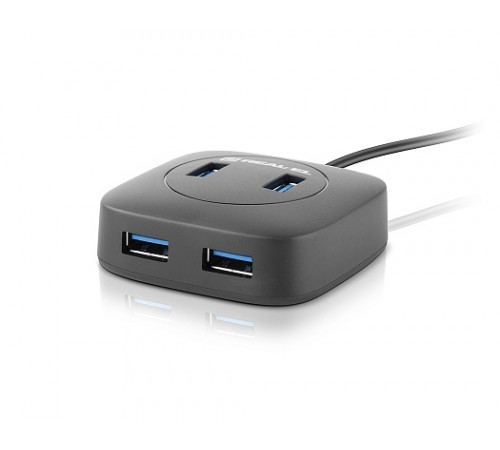 USB-хаб REAL-EL CQ-407 4 ports