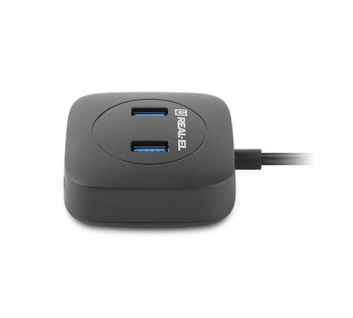 USB-хаб REAL-EL CQ-407 4 ports