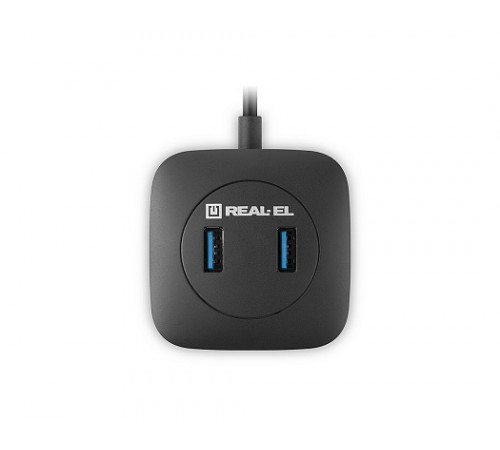 USB-хаб REAL-EL CQ-407 4 ports