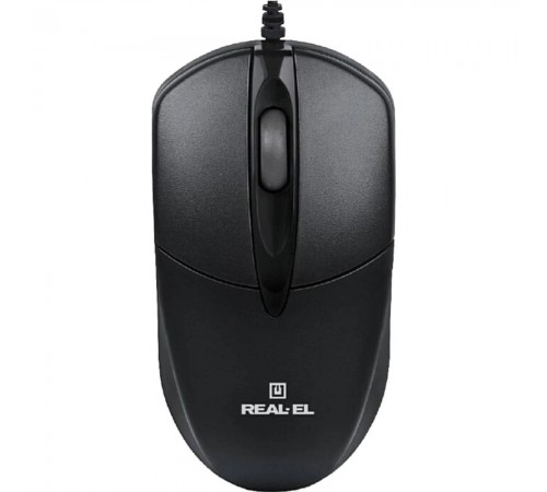 Миша REAL-EL RM-211 Black USB