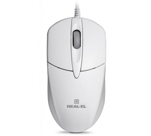 Миша REAL-EL RM-211 White (EL123200014)