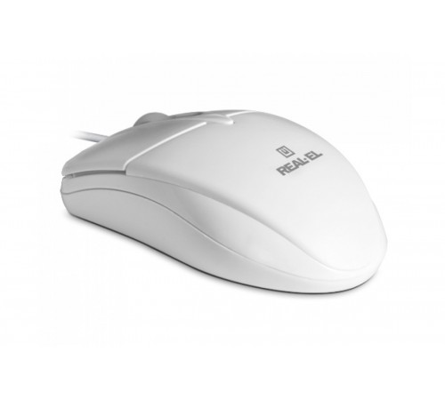 Миша REAL-EL RM-211 White (EL123200014)