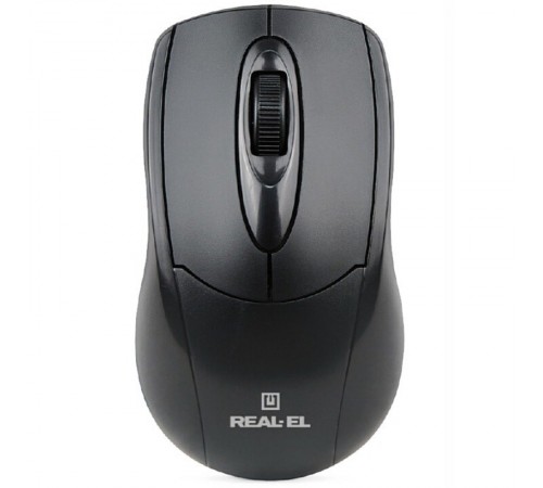 Миша REAL-EL RM-207 Black (EL123200015)