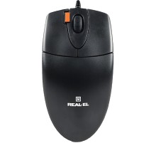 Миша REAL-EL RM-220 Black (EL123200026)