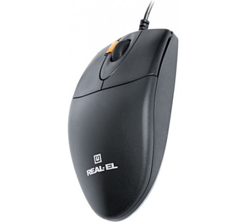 Миша REAL-EL RM-220 Black (EL123200026)