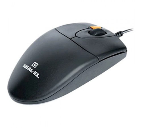 Миша REAL-EL RM-220 Black (EL123200026)