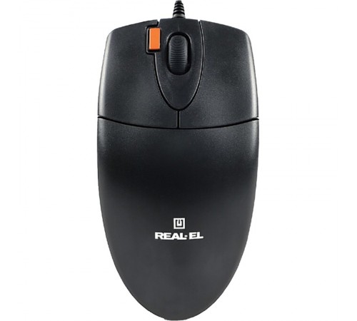 Миша REAL-EL RM-220 Black (EL123200026)