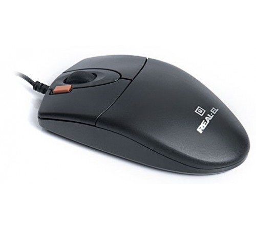 Миша REAL-EL RM-220 Black (EL123200026)