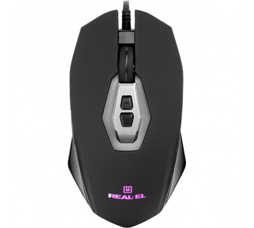 Миша REAL-EL RM-525 Black (EL123200029)