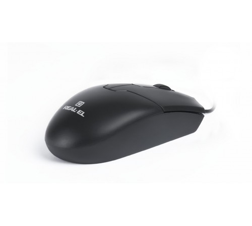 Миша REAL-EL RM-208 Black (EL123200030)