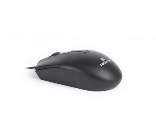 Миша REAL-EL RM-208 Black (EL123200030)