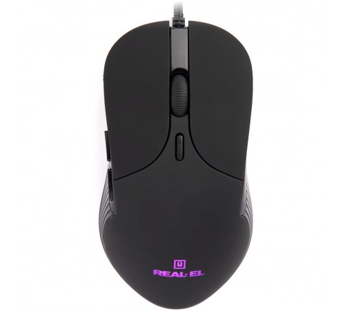Миша REAL-EL RM-295 Black (EL123200031)