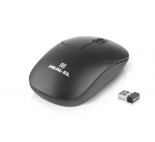 Миша бездротова REAL-EL RM-313 W Black