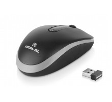Миша бездротова REAL-EL RM-455W Black