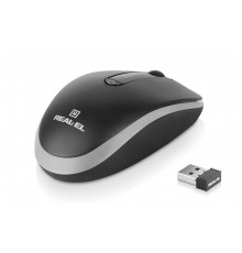 Миша бездротова REAL-EL RM-455W Black