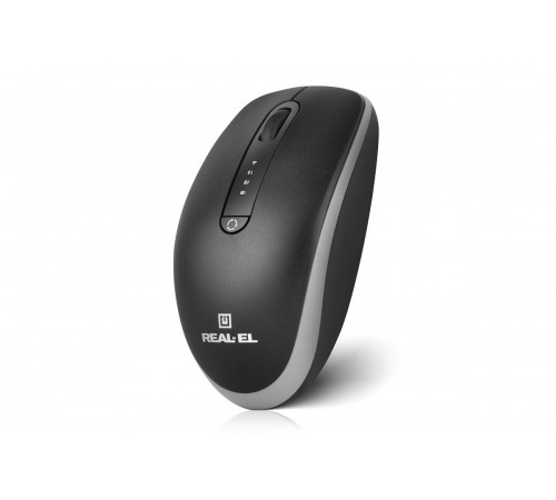 Миша бездротова REAL-EL RM-455W Black