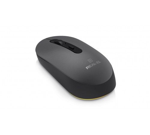 Миша бездротова REAL-EL RM-470W Dark Gray