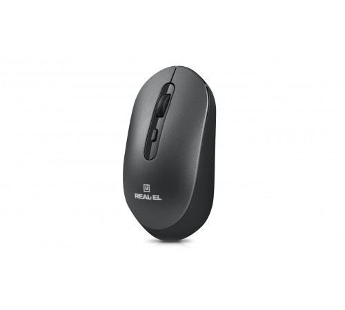 Миша бездротова REAL-EL RM-470W Dark Gray