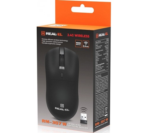 Миша бездротова REAL-EL RM-307W