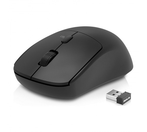 Миша бездротова REAL-EL RM-317W Black