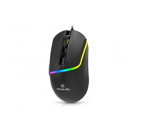 Миша REAL-EL RM-530 Black