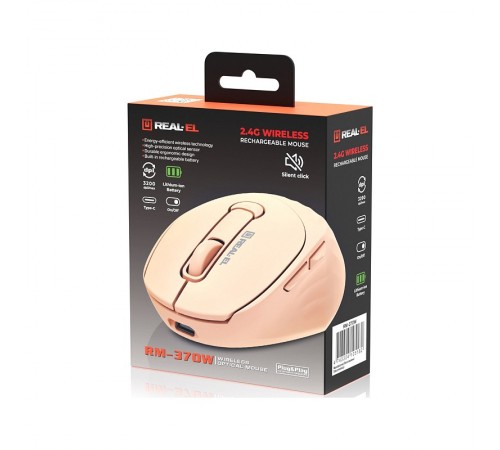 Миша бездротова REAL-EL RM-370W