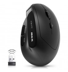 Миша бездротова REAL-EL RM-490W Black