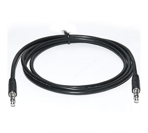 Аудіо-кабель REAL-EL Audio Pro 3.5 мм - 3.5 мм (M/M), 1 м, чорний (EL123500040)