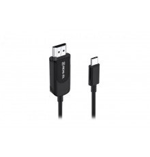 Кабель REAL-EL CHD-180 HDMI - USB Type-C (M/M), 1.8 м, Black (EL123500044)