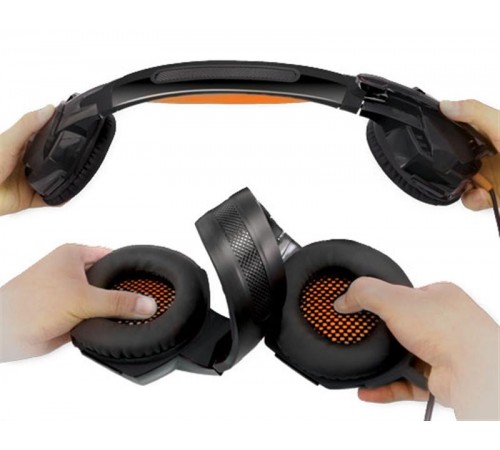 Гарнітура REAL-EL GDX-7700 Black/Orange