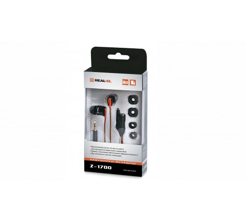Гарнітура REAL-EL Z-1700 Mobile Black