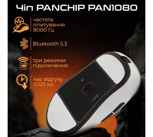 Миша бездротова RAWM ER21 Black