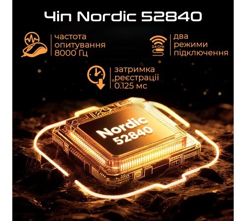 Миша бездротова RAWM ER21Pro Black