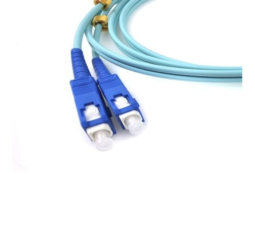 Оптичний патч-корд EServer SC-LC (MM, 50/125, OM3 LSZH), 2м, duplex Оптичний патч-корд EServer SC-LC (MM, 50/125, OM3 LSZH), 2м, duplex