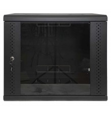 Шафа настінна EServer 9U 600х350х503 (скло) (ES-Е935B)
