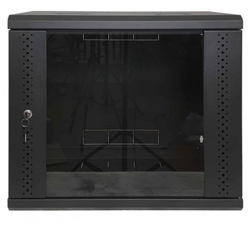 Шафа настінна EServer 9U 600х350х503 (скло) (ES-Е935B)