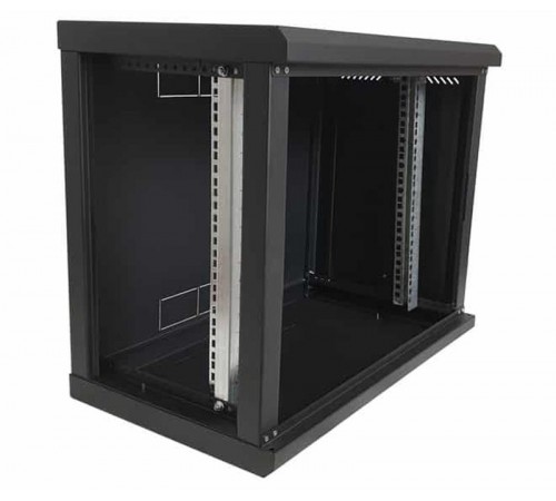 Шафа настінна EServer 9U 600х350х503 (скло) (ES-Е935B)