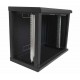 Шафа настінна EServer 9U 600х350х503 (скло) (ES-Е935B)