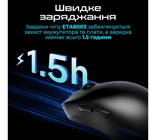 Миша бездротова RAWM ES21 Black