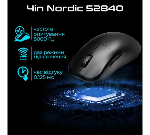 Миша бездротова RAWM ES21Pro Black